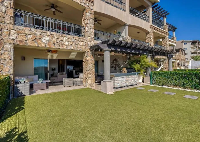 Stylish With Pool, Ocean Views, Fitness & Private Patio Grill * Cabo San Lucas